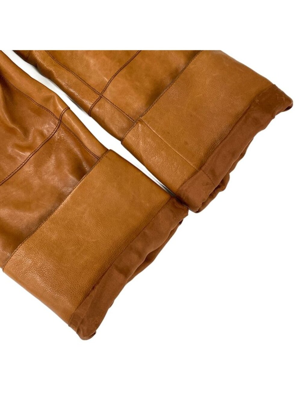 Hermes Coat 38 M Brown Soutien Collar Cowhide - Picture 8 of 14